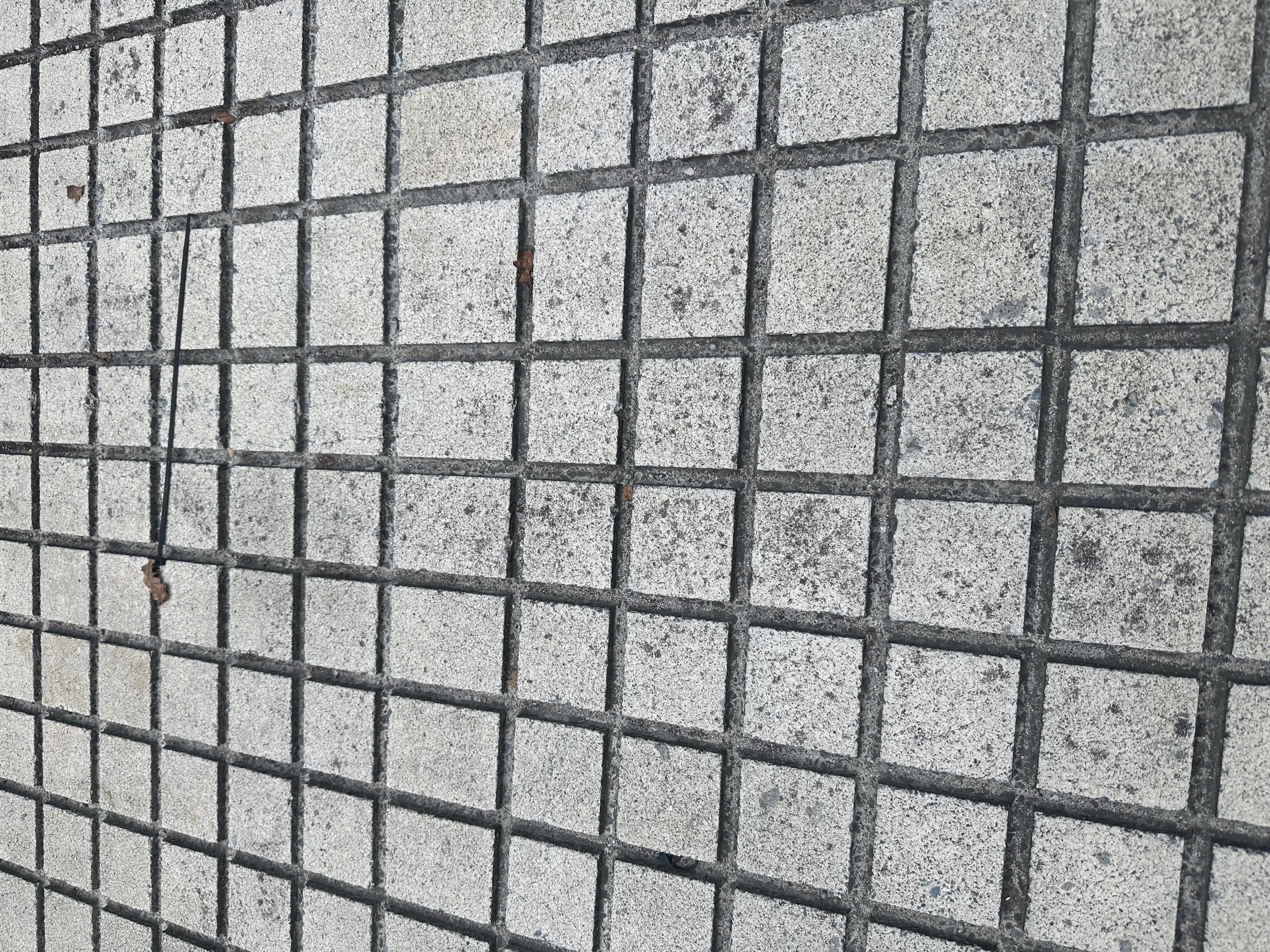 Close-up of fresh anti-slip grooves